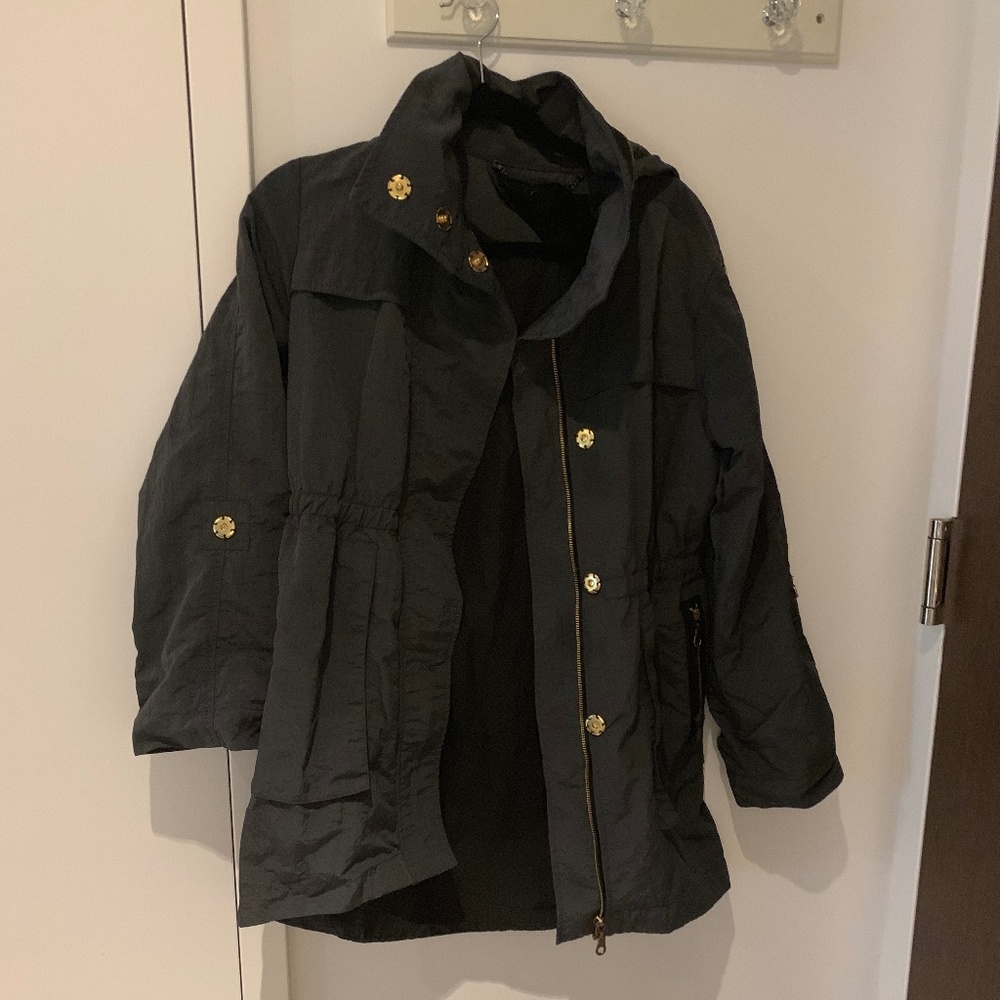 G.E.T Women’s Anorak / Rain Jacket (Gray)